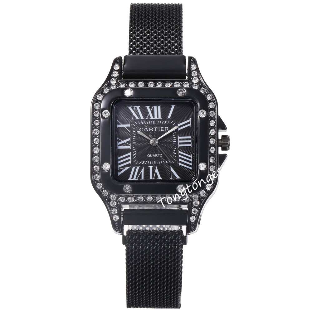 JAM TANGAN WANITA TOUCH PASIR MAGNET FASHION JAM TANGAN MURAH CEWEK  JAM TANGAN ANALOG IMPORT W126