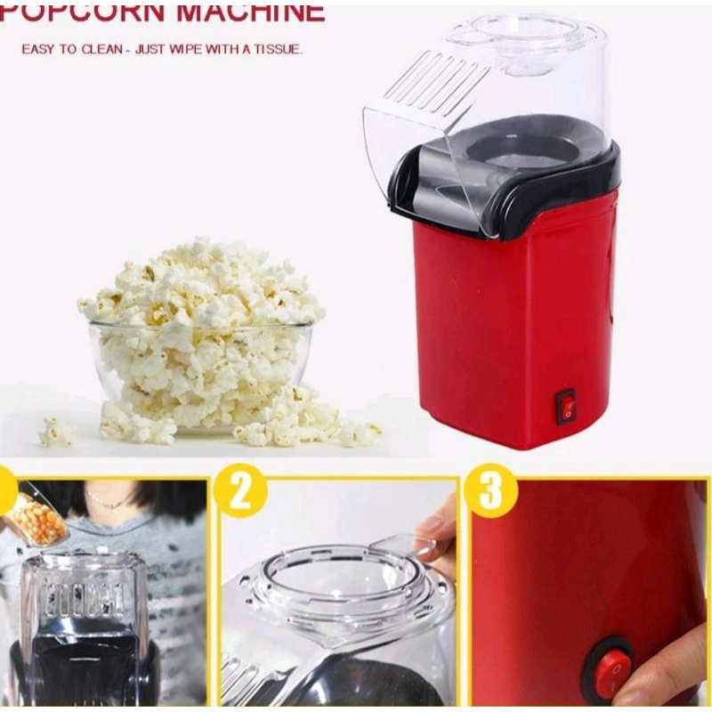 Minijoy PopCorn Maker Mini Mesin Alat Pembuat PopCorn Oil Free