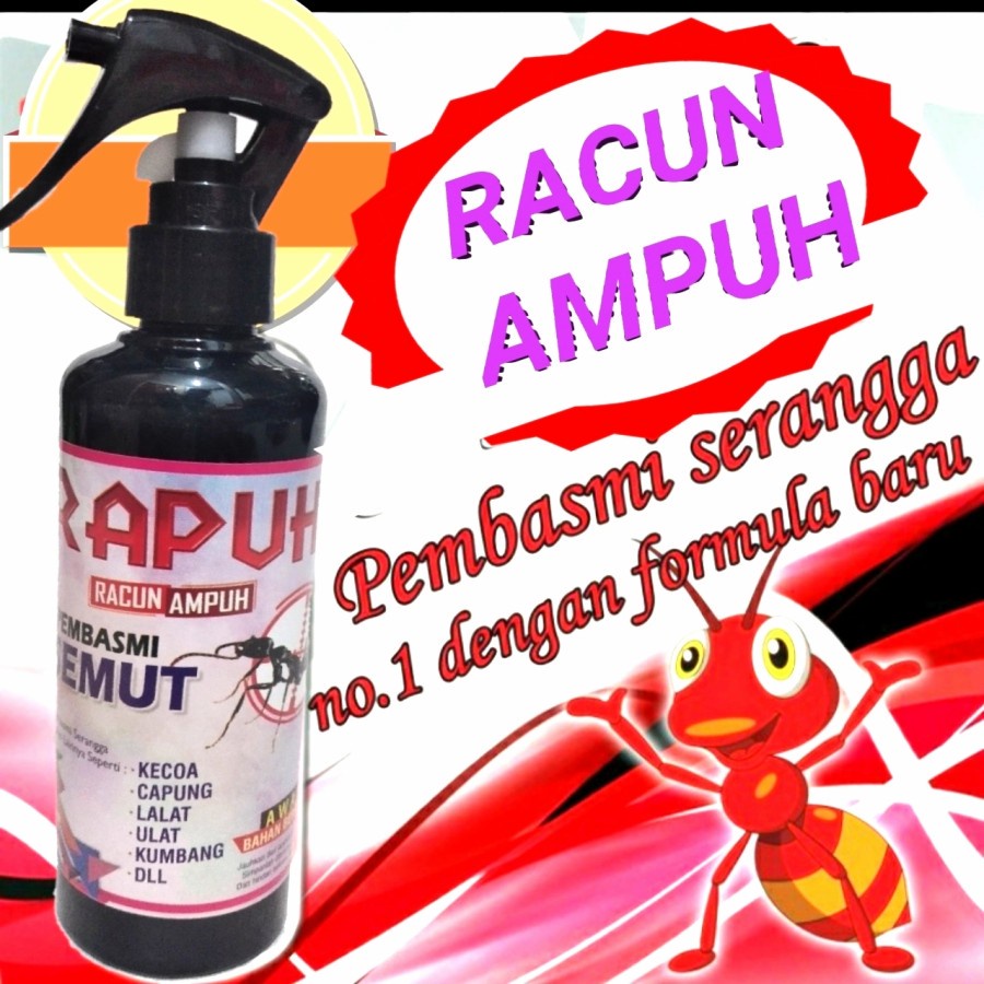 OBAT SEMPROT AMPUH PEMBASMI SEMUTRACUN / OBAT ANTI SEMUT / PENGUSIR SEMUT / OBAT SEMUT SUPER AMPUH ORIGINAL