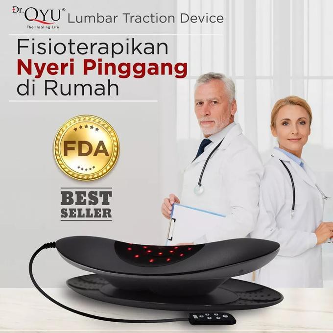 BISA COD Alat Terapi Punggung Dr Qyu Lumbar Traction Device DISKON Kode 213