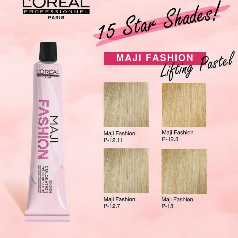 L'OREAL Professionnel Maji Fashion Hair Color / LOREAL Majifashion Majirel Majibrown Majicover Semir Rambut | Cat Rambut