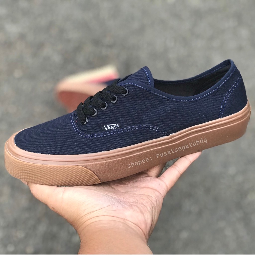 Sepatu Vans Authentic Navy Gum