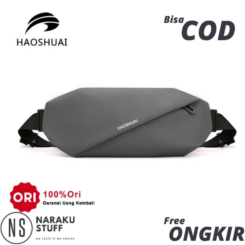 COD HAOSHUAI 1100-20 ORIGINAL WaistBag Tas Selempang Anti Air