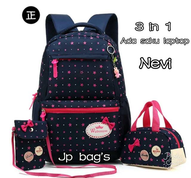 Tas rangsel 3 in 1 bintang Tabur