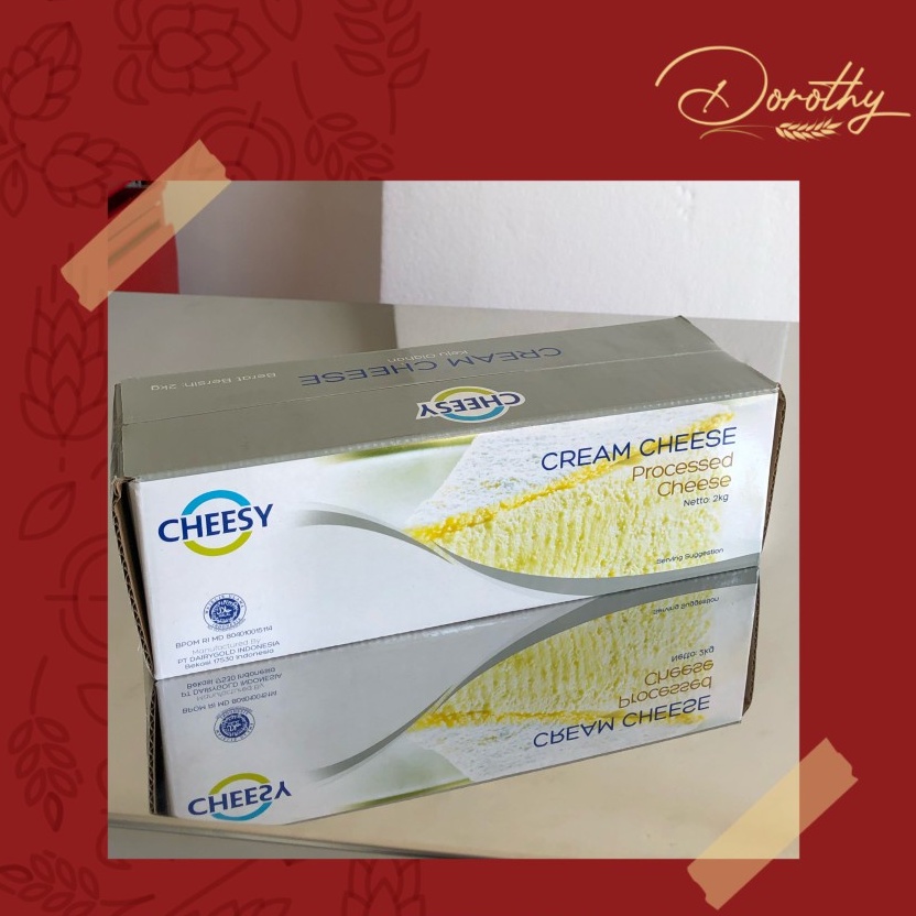 Jual CHEESY CREAM CHEESE 2 KG KEMASAN ASLI | Shopee Indonesia