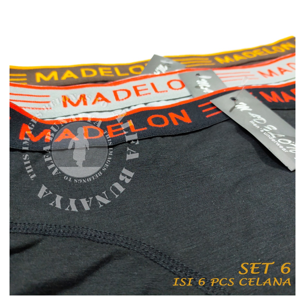 3 Celana Dalam Pria MADELON BOXER - MDBX8 - CD Dewasa - Remaja