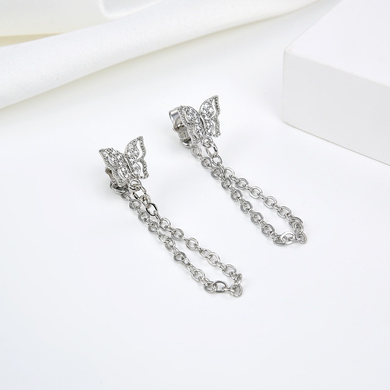 anting titanium wanita emas muda anti karat dewasa tusuk korea asli panjang dan luntur korea style selamanya dewasa 107e