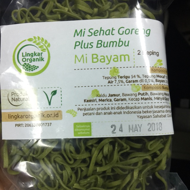 

Mi Goreng Sehat Mi Bayam