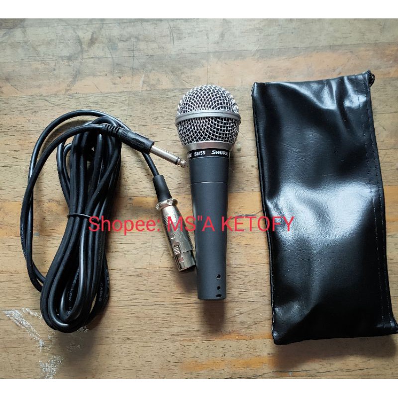 Mic KABEL SHURE SM 58 + DOMPET