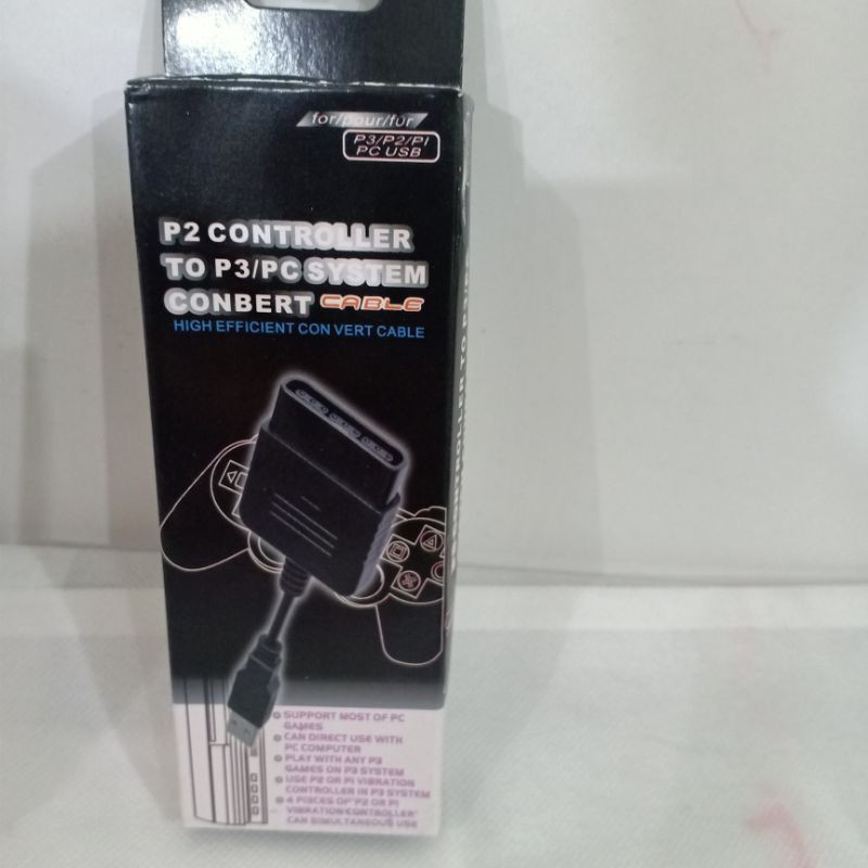 konvertor/sambungan single stik ps2 ke ps3