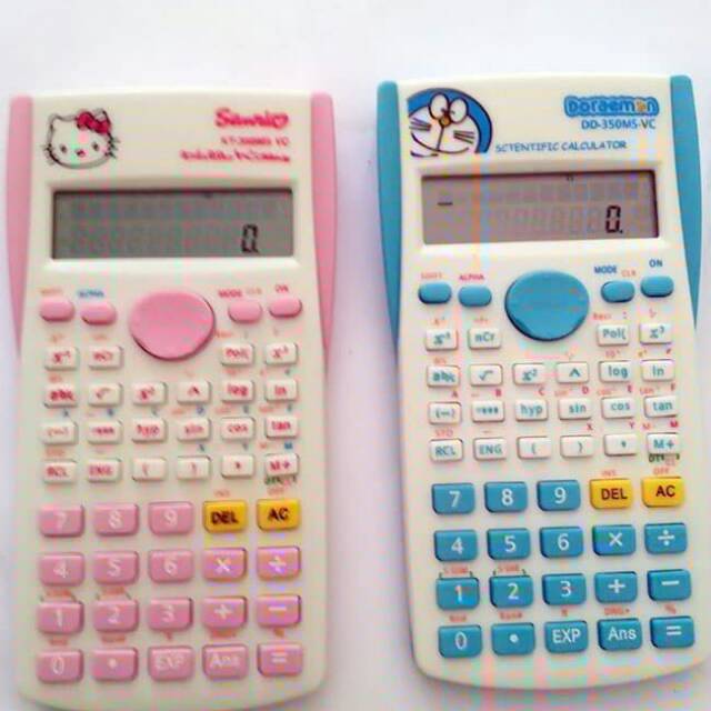 

Kalkulator Scientific Karakter DORAEMON & HELO KITTY