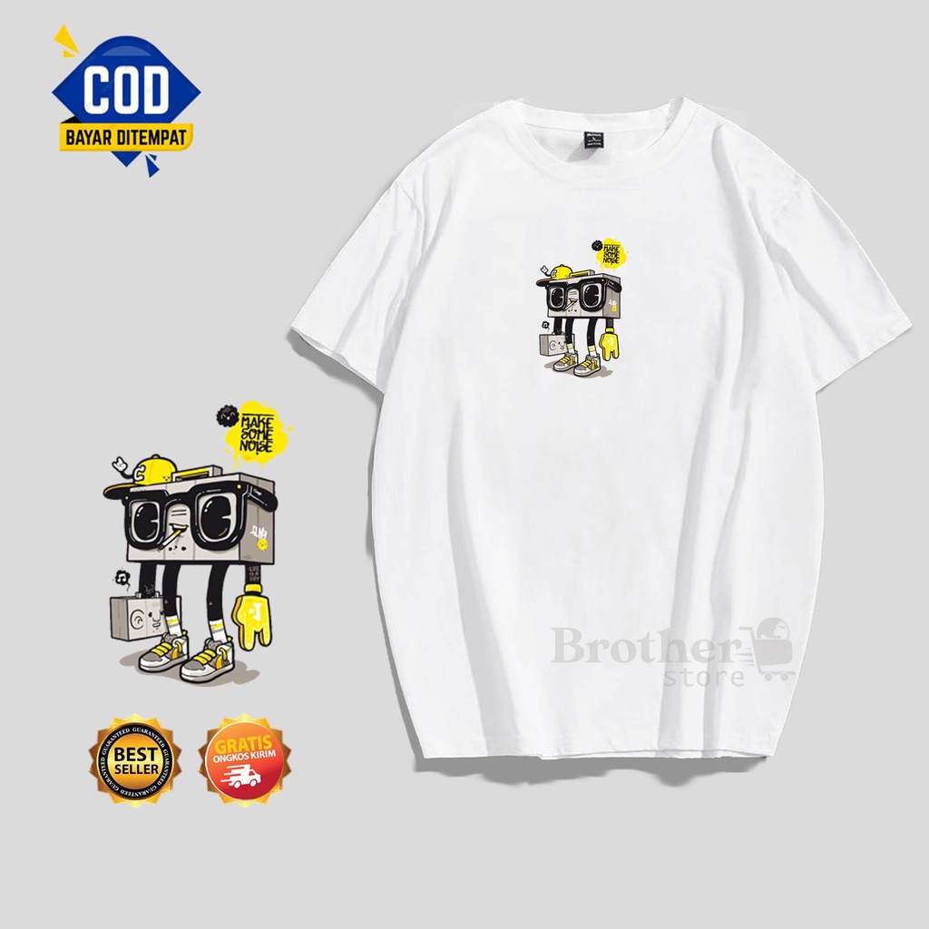 BROTHER STORE - Kaos Distro Pria - KAOS COWOK CEWEK - Kaos Kata Kata - ArticelMSC3 Premium