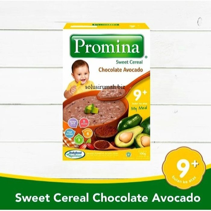 Promina CHOCOLATE AVOCADO 9+ 100 gr Sweet Cereal 100g 100gram 100gr g