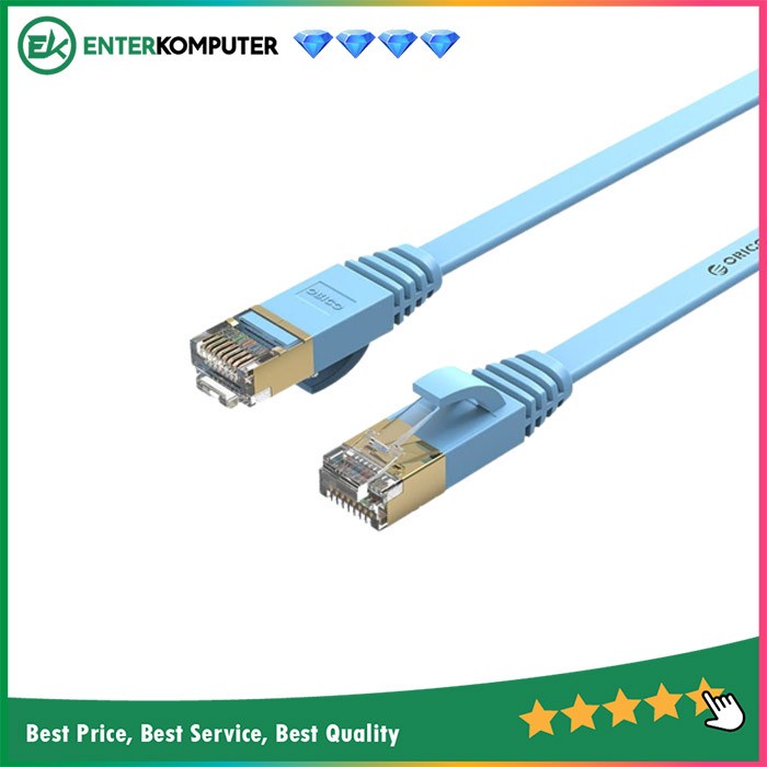 Orico Kabel LAN CAT 7 Flat 20 Meter - PUG-C7B-200