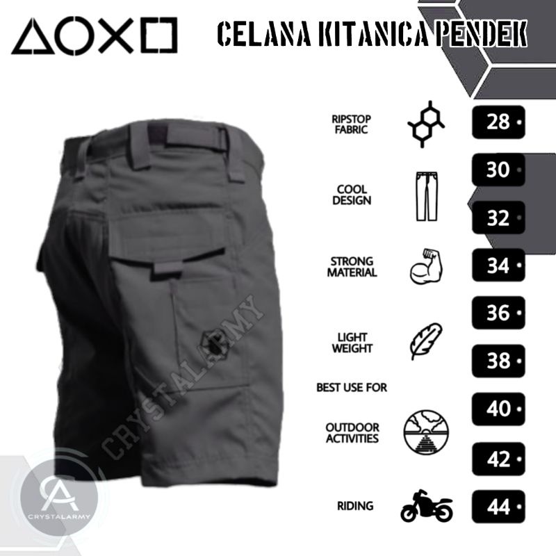 Celana Tactical KTNC/Celana Pendek/Celana Cargo Pendek/Celana Pendek Pria