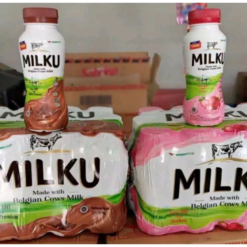 

TERMURAH !! MILKU STRAWBERRY/COKELAT 200ml