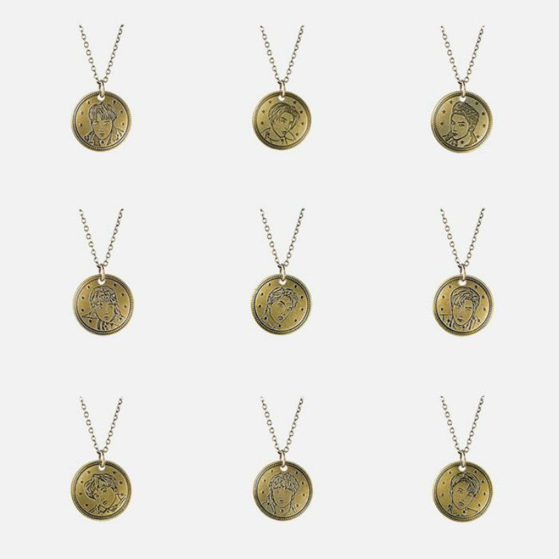 [PELUNASAN] NCT 127 - NORDIC GOLD COIN NECKLACE NEO ZONE