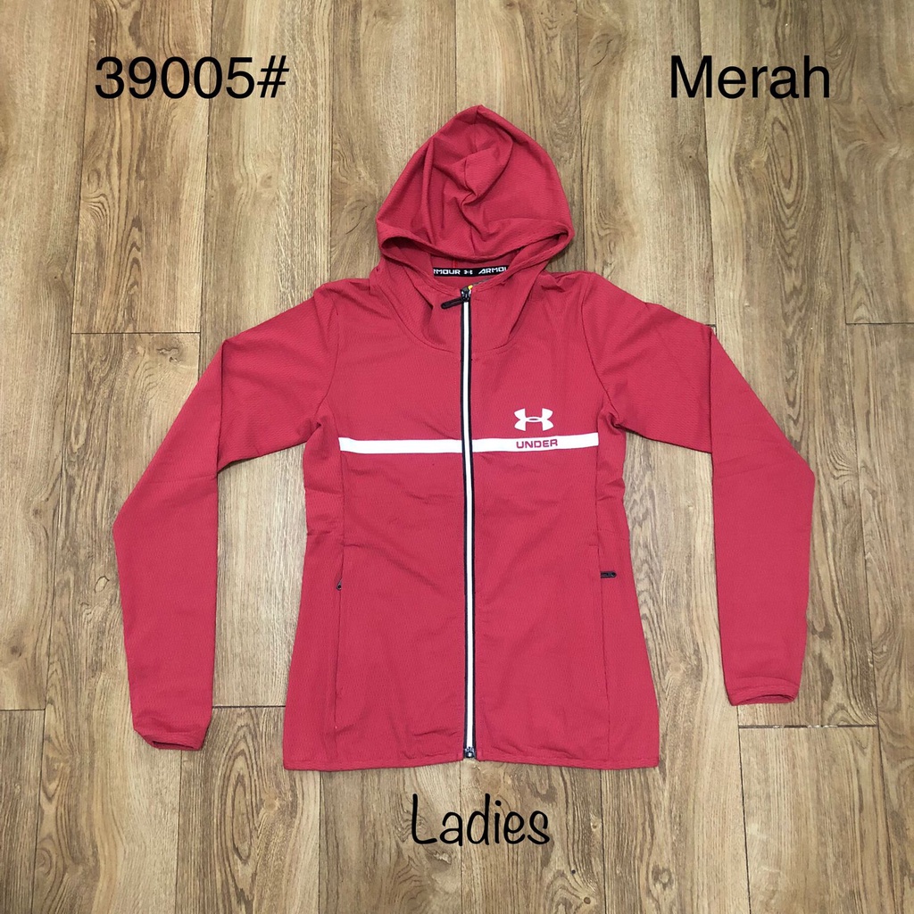 JAKET OLAHRAGA WANITA RUNNING IMPORT | 39005# | HOODIE SWEATER LADIES | TRAINING TRACKSUIT