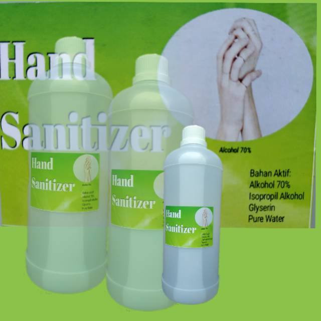 Hand sanitizer/ hand sanitizer 1 liter/sanitizer/hand sanitizer mawar /packing buble wrap/