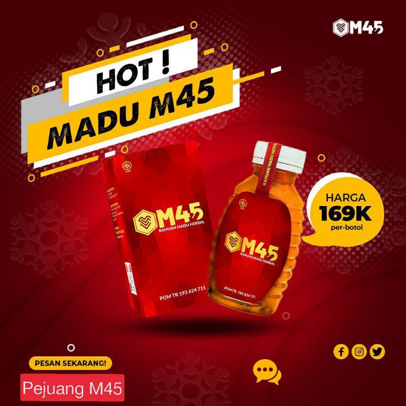 MADU M45 ( Madu Fermentasi )