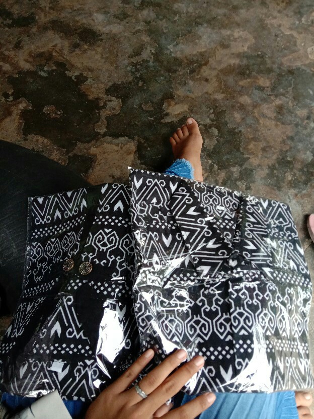 Size M L Xl Xxl Xxxl Bswart Batik Hrb026 Kenongo Kemeja Batik Lengan Panjang