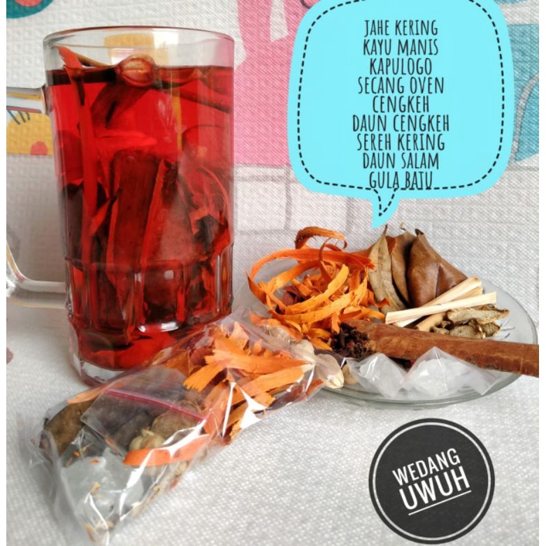 

ORIGINAL!! UWUH KERING OVEN KOMPLIT 9 REMPAH+GULA BATU READY..