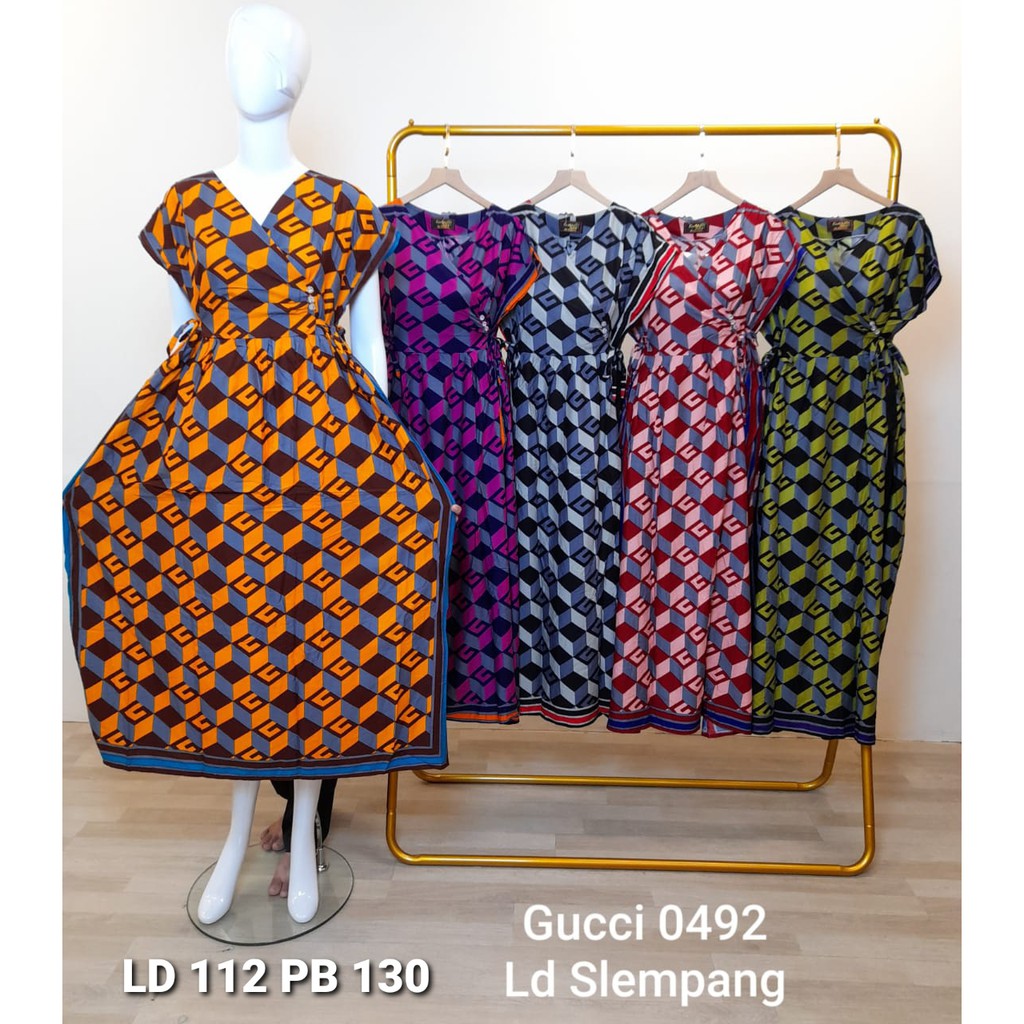 Longdress Tangan Pendek  / Longdress Kartika Batik / Daster Kartika / 0492
