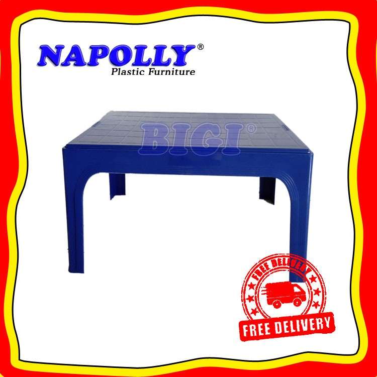 Meja Taman Plastik Napolly BIG 7550 By Gojek/Grab