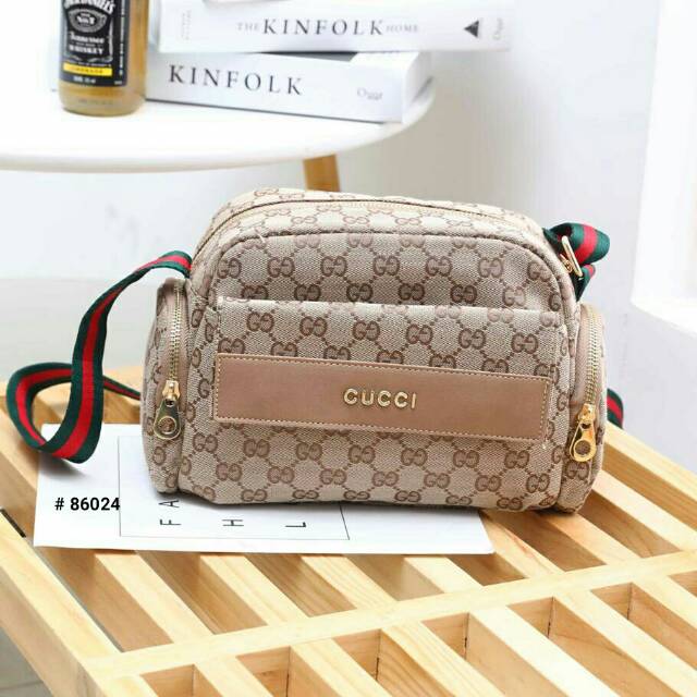 Tas Wanita Gucci Selempang 86024 # 3ruang Tas Import Tas Batam Tas Fashion