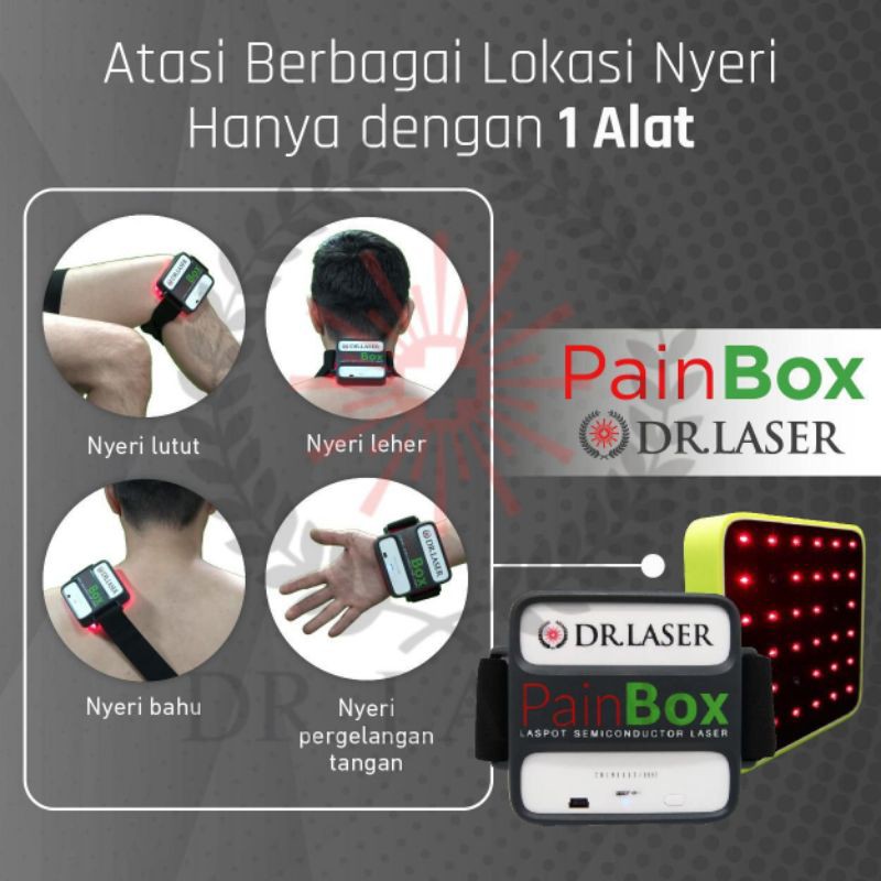 Dr. Laser PainBox Mengatasi Nyeri Persendian, Otot Original