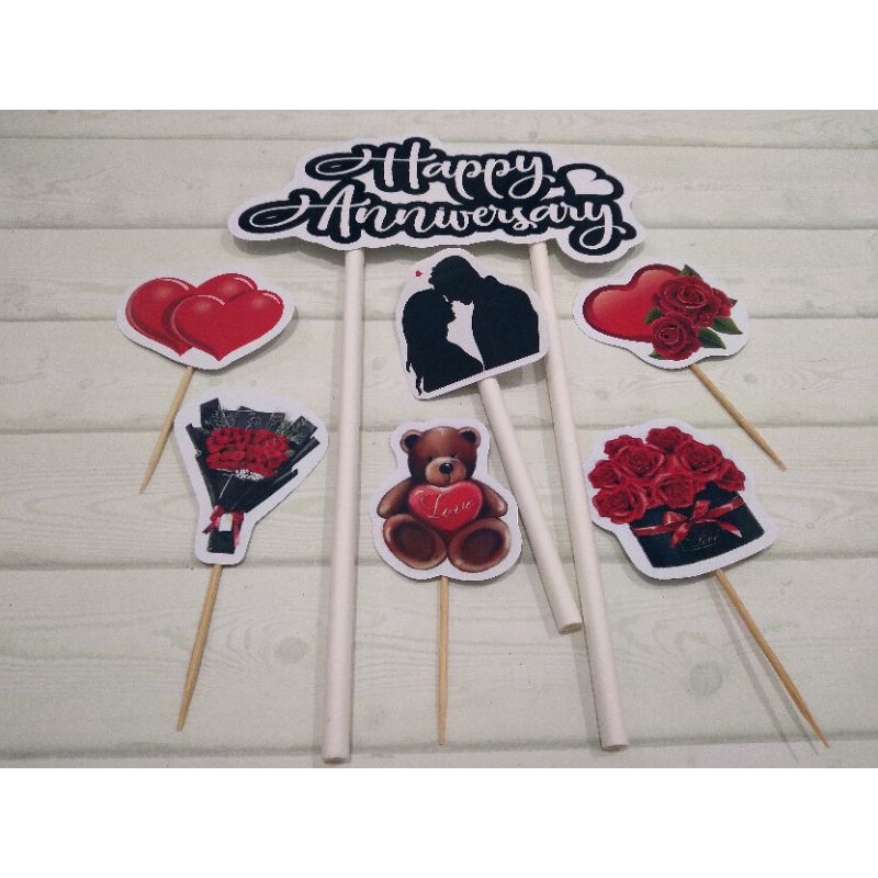 

TOPPER STIK KERTAS ANNIVERSARY
