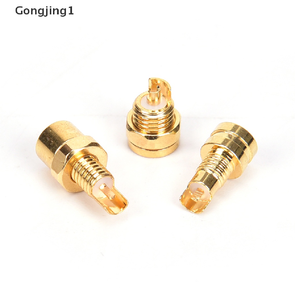 Gongjing1 1pc Adapter Konektor MMCX Female IE800 DIY Untuk PCB