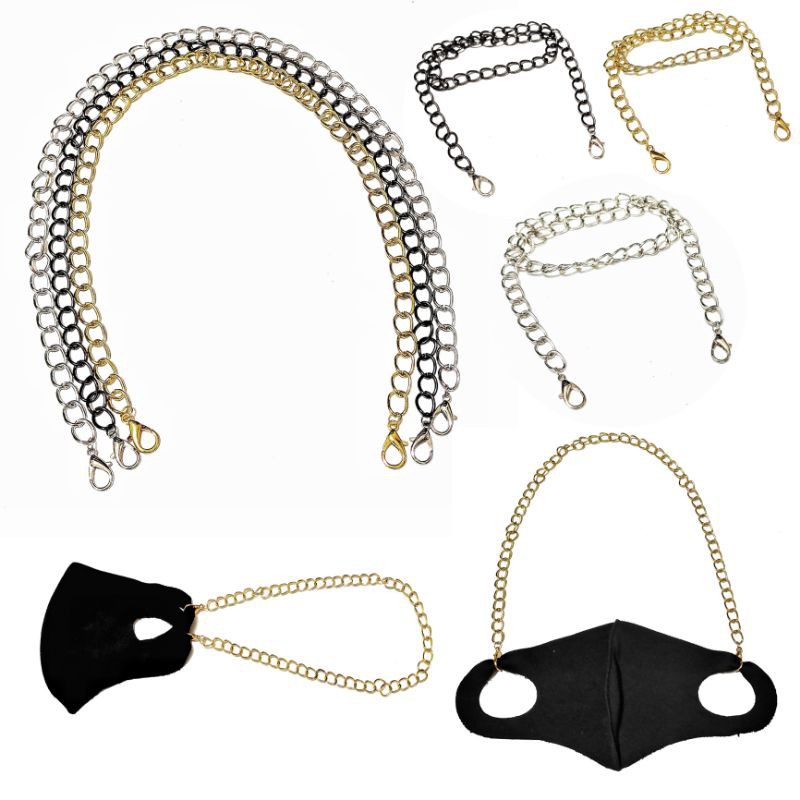 Kalung Gantungan Masker Strap Mask Hanging Big Chain Series