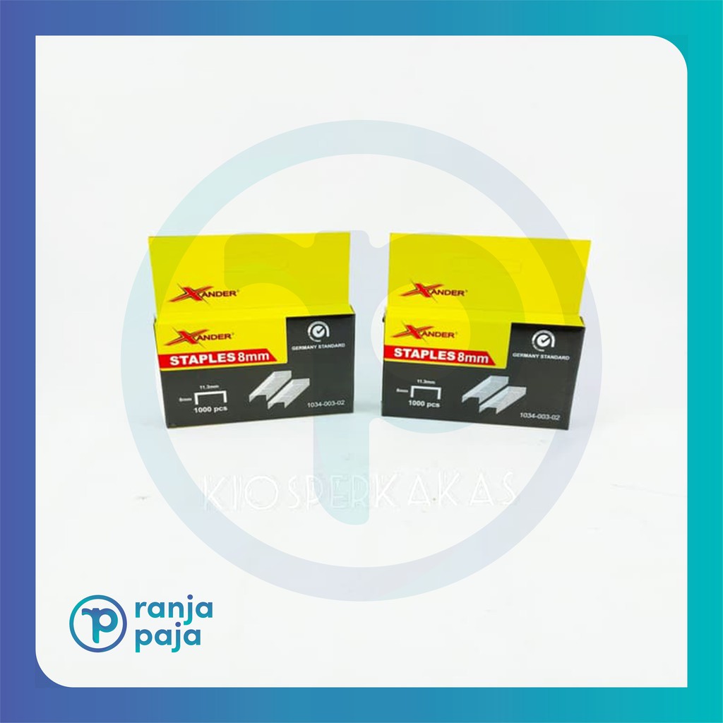

Isi Staples Tembak 8 mm / Isi Staples Xander / Isi Staples 8mm