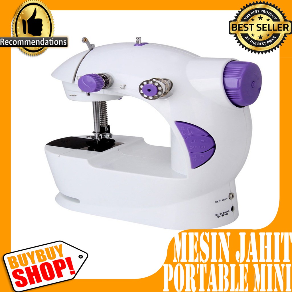MESIN JAHIT BAJU MINI PORTABLE MINI SEWING MECHINE Elektronik Perawatan Pakaian Mesin Jahit