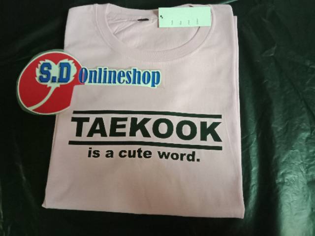 Kaos kpop taekook