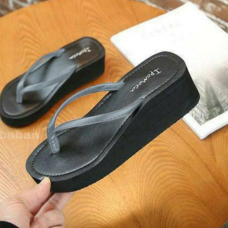 SANDAL JEPIT WEDGESS WANITA IPOMOEA TALI ( SM 04 )