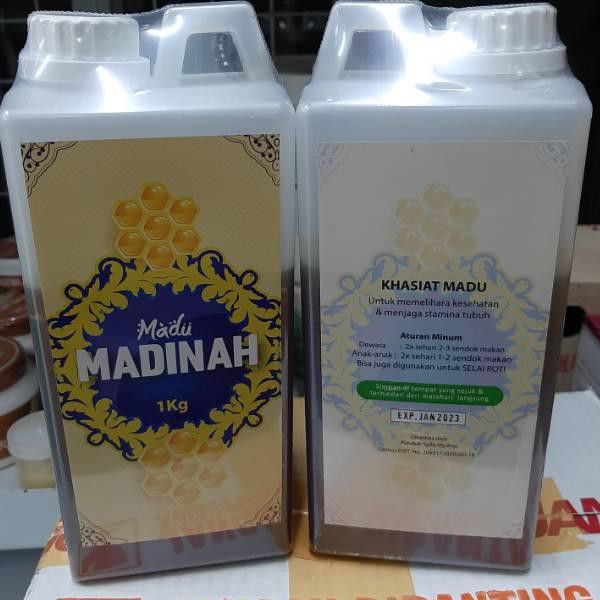 

Madu murni madinah 1kg original !!