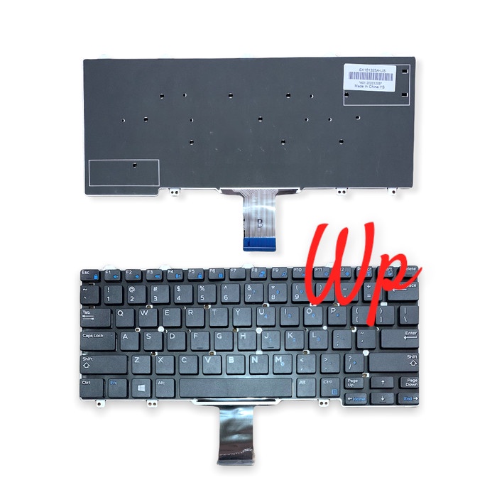 Keyboard Laptop Dell Latitude 12 5000 E5250 12 7000 E7250 E7270 Series