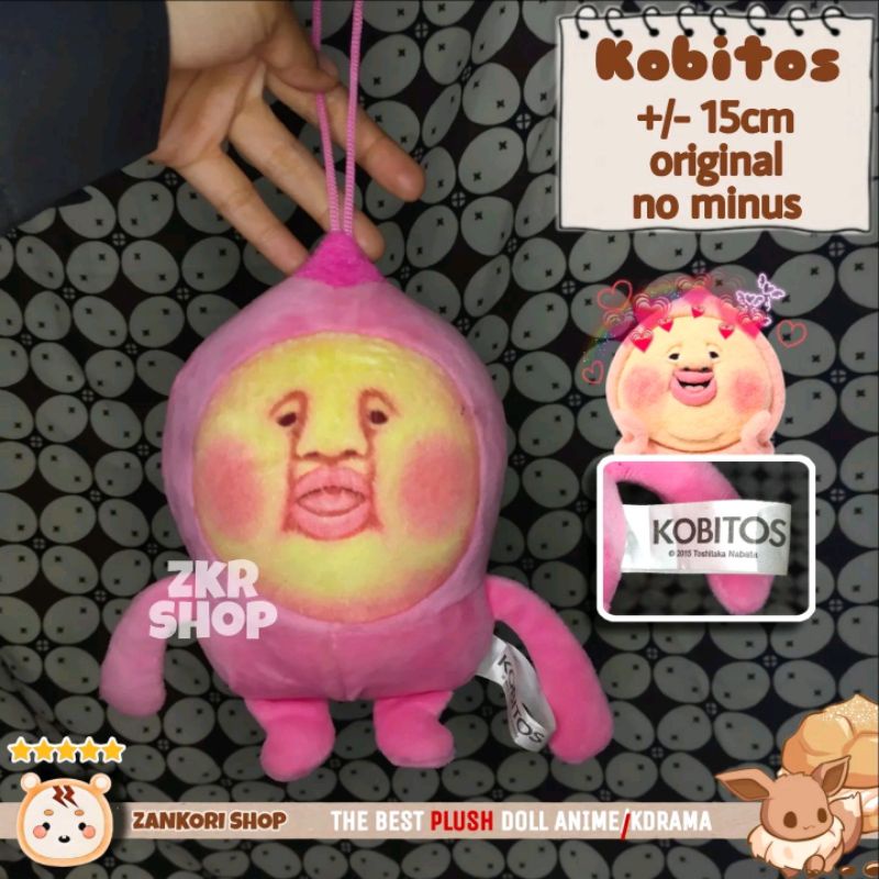 BONEKA KOBITOS ORIGINAL /LINE STICKER