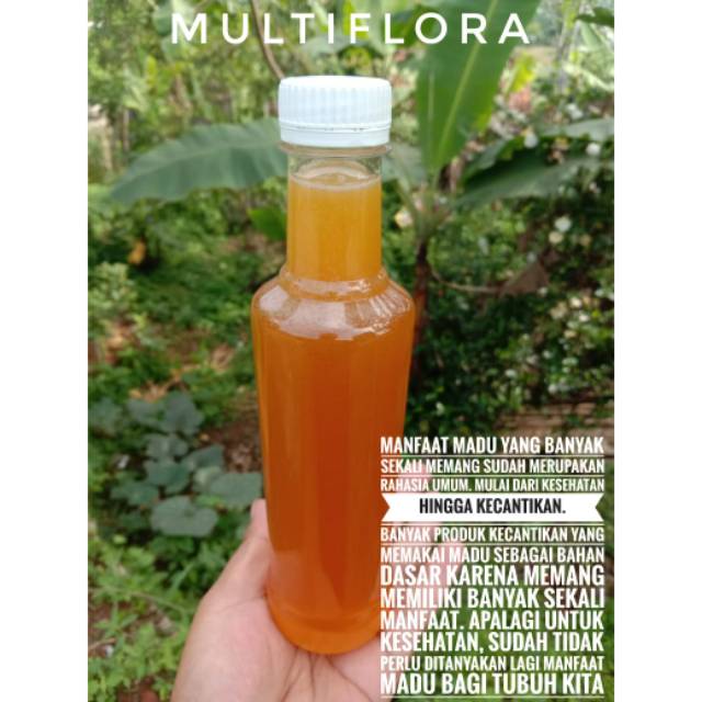 

Madu Cair Asli Multiflora 350 ml