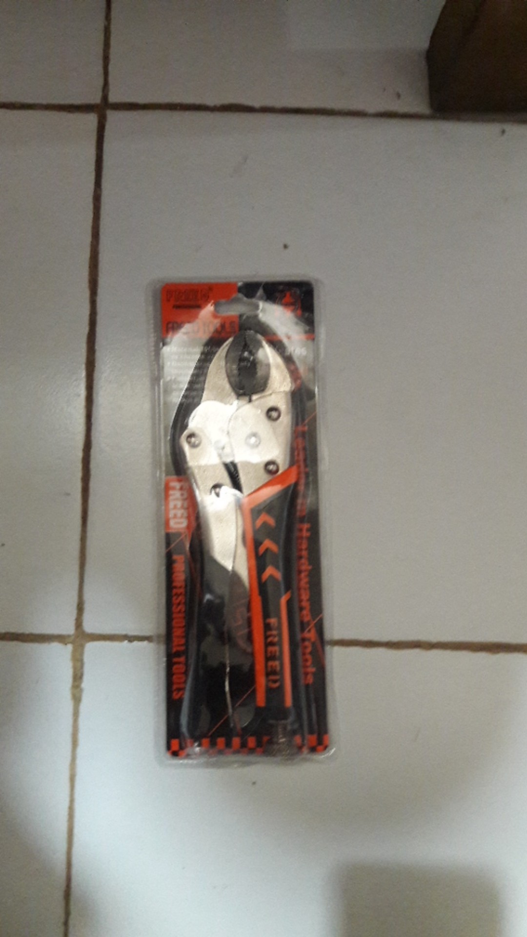 Tang Buaya Gagang Karet 10 Freed Locking Plier Heavy Duty