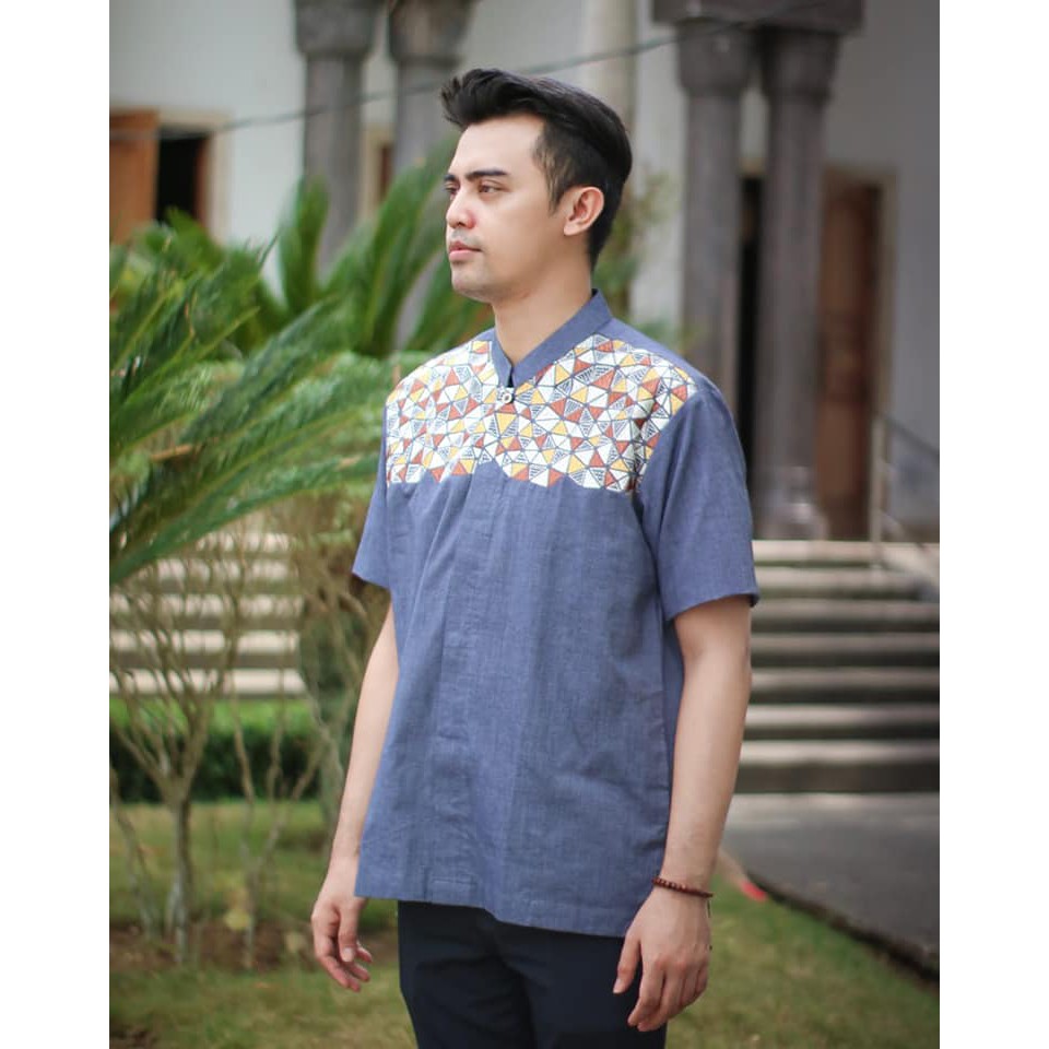 Baju Koko Bordir Dewasa Alharamain B07 Series
