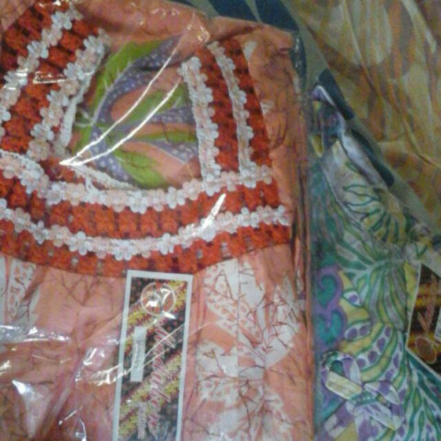 Daster Batik Solo , Baju Tidur Wanita, Daster Renda Batik