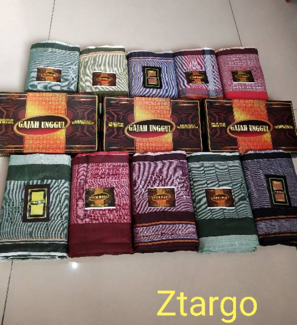 Sarung Tenun Gajah Unggul 7000 benang