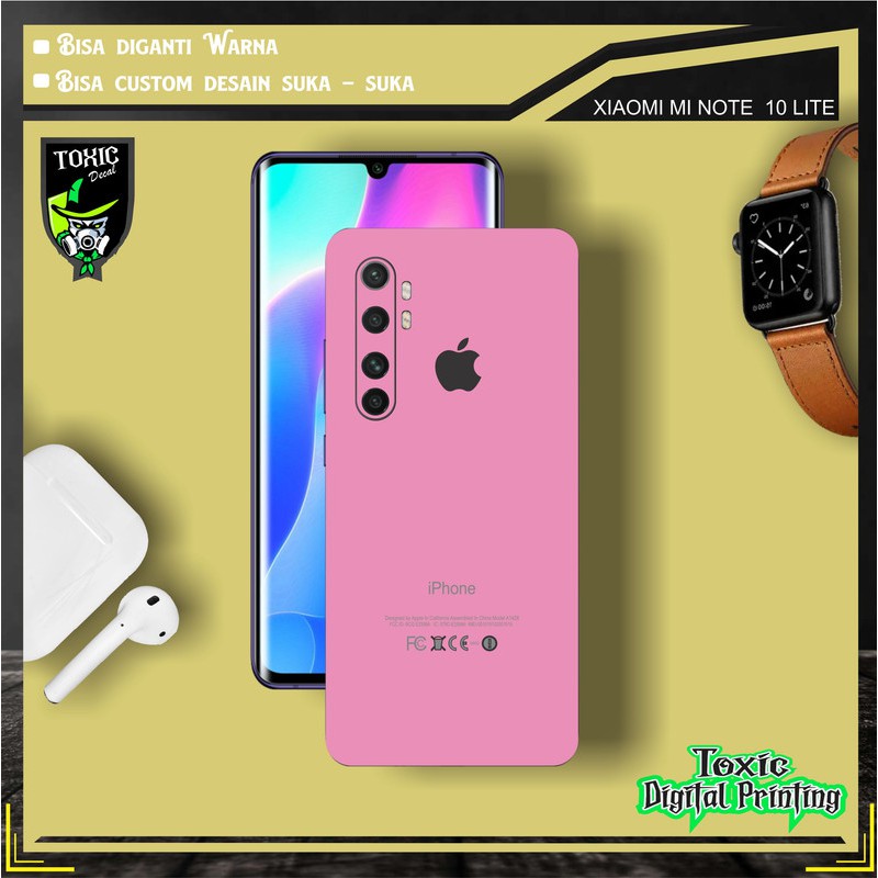 GARSKIN SKIN HP XIAOMI MI NOTE 10 LITE IPHONE PINK