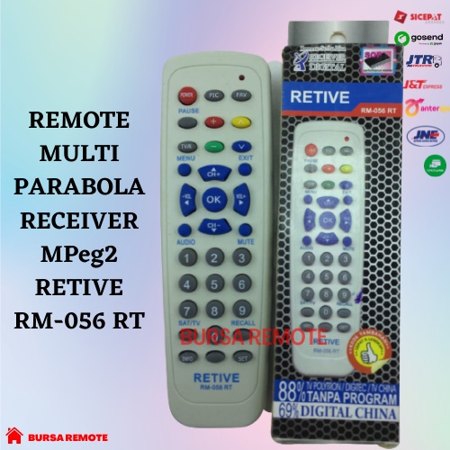 Remot / REMOTE MULTI RECEIVER DIGITAL / PARABOLA / DVB Mp2 288