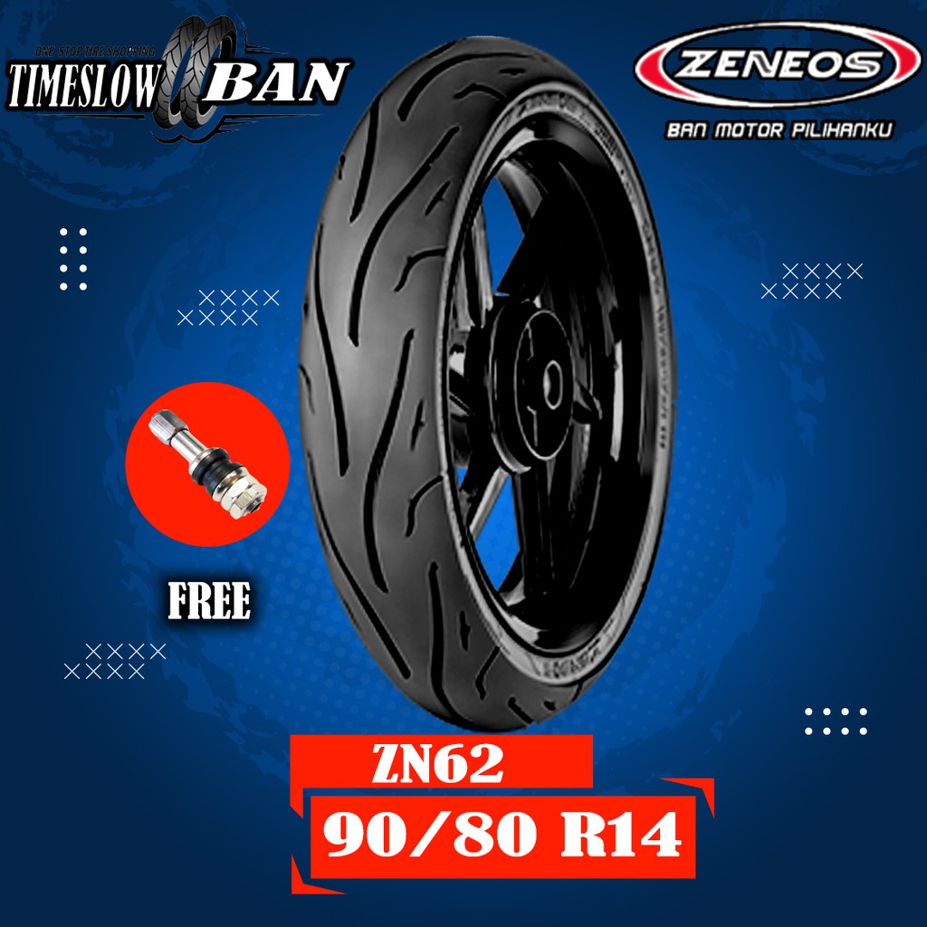 Ban Motor Matic // ZENEOS ZN62 90/80 Ring 14 Tubeless