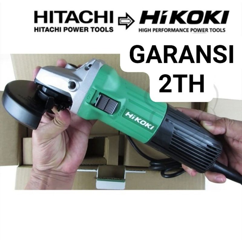 HITACHI GERINDA HITACHI HIKOKI 4 inch G10SS2 garansi 2th