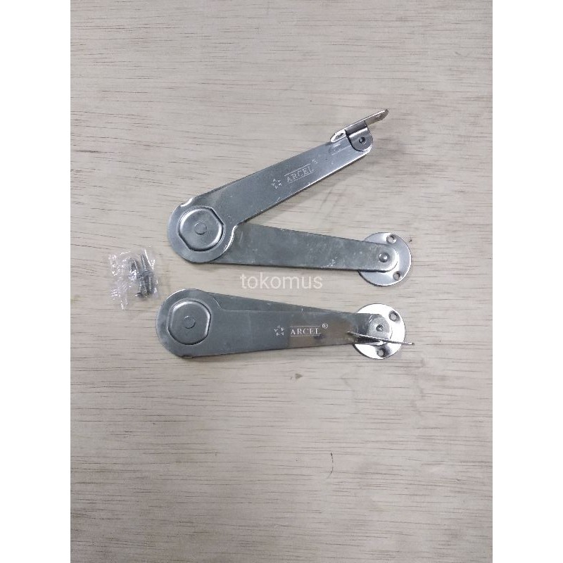 ENGSEL SALON STAINLESS ARCEL 9&quot;/ENGSEL SIKUTAN JENDELA